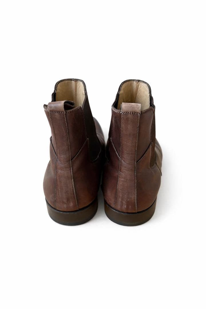 サントーニ メンズ レザーブーツ