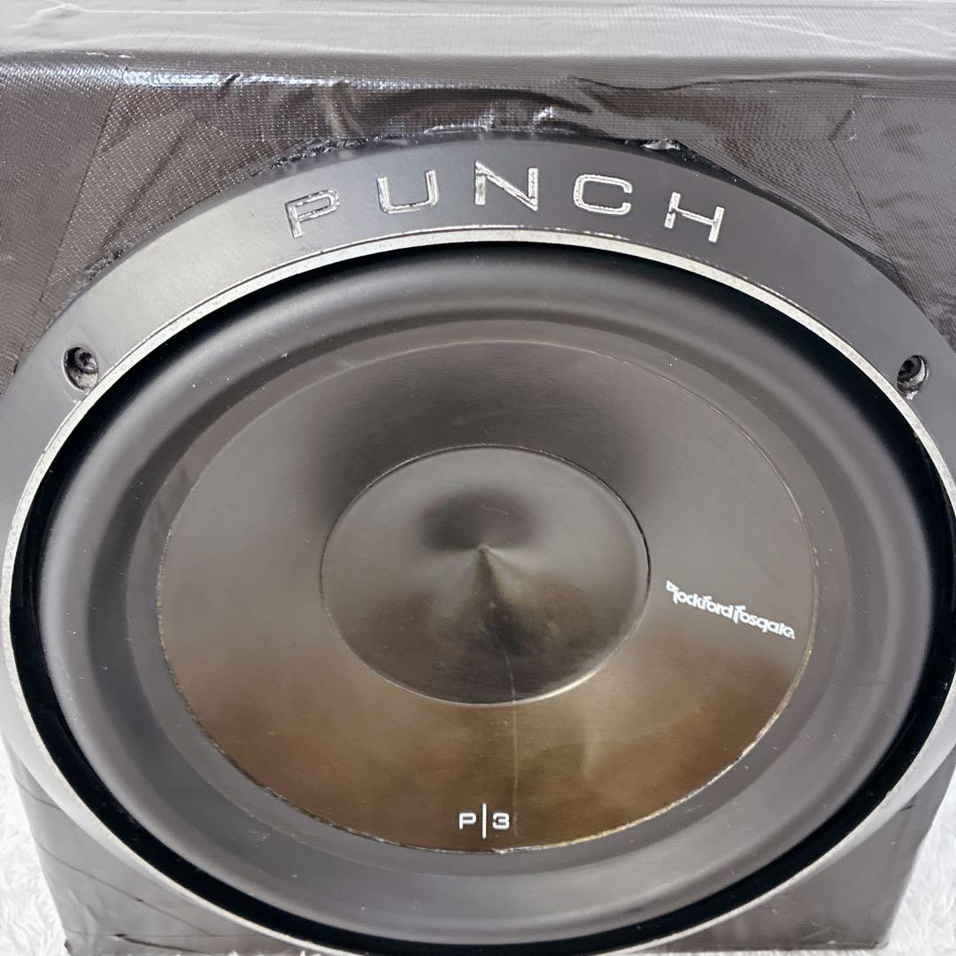 Rockford Fosgate P3サブウーファー ボックス付き ウーファー