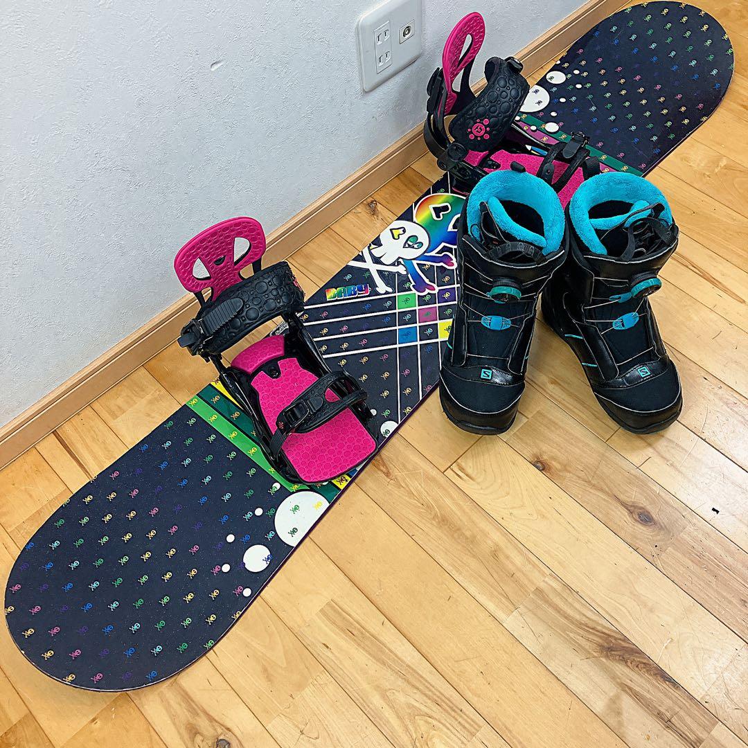 即乗りスプーン スノーボード3点セット spoon board 初心者