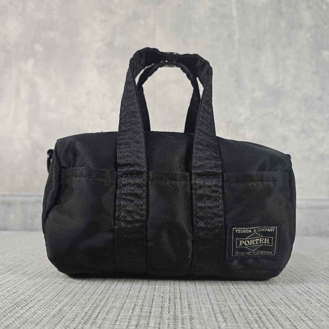超美品　PORTER　ポーター　2way　ハウル　ボストンバッグ　ミニ　黒金具