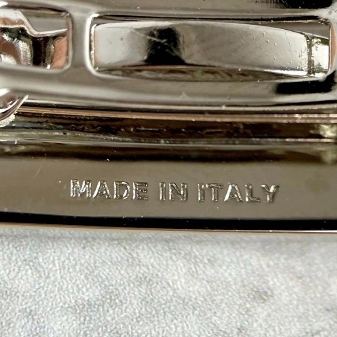 未使用・箱付　MIUMIU　ミュウミュウ　ロゴ　パール　ヘアクリップ　バレッタ