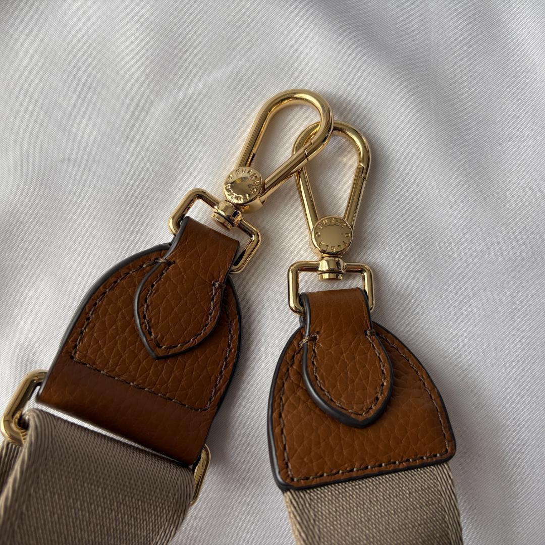 極美品 フルラ ダナエ 2way レザー ショルダーバッグ 上品コーデ ブラウン