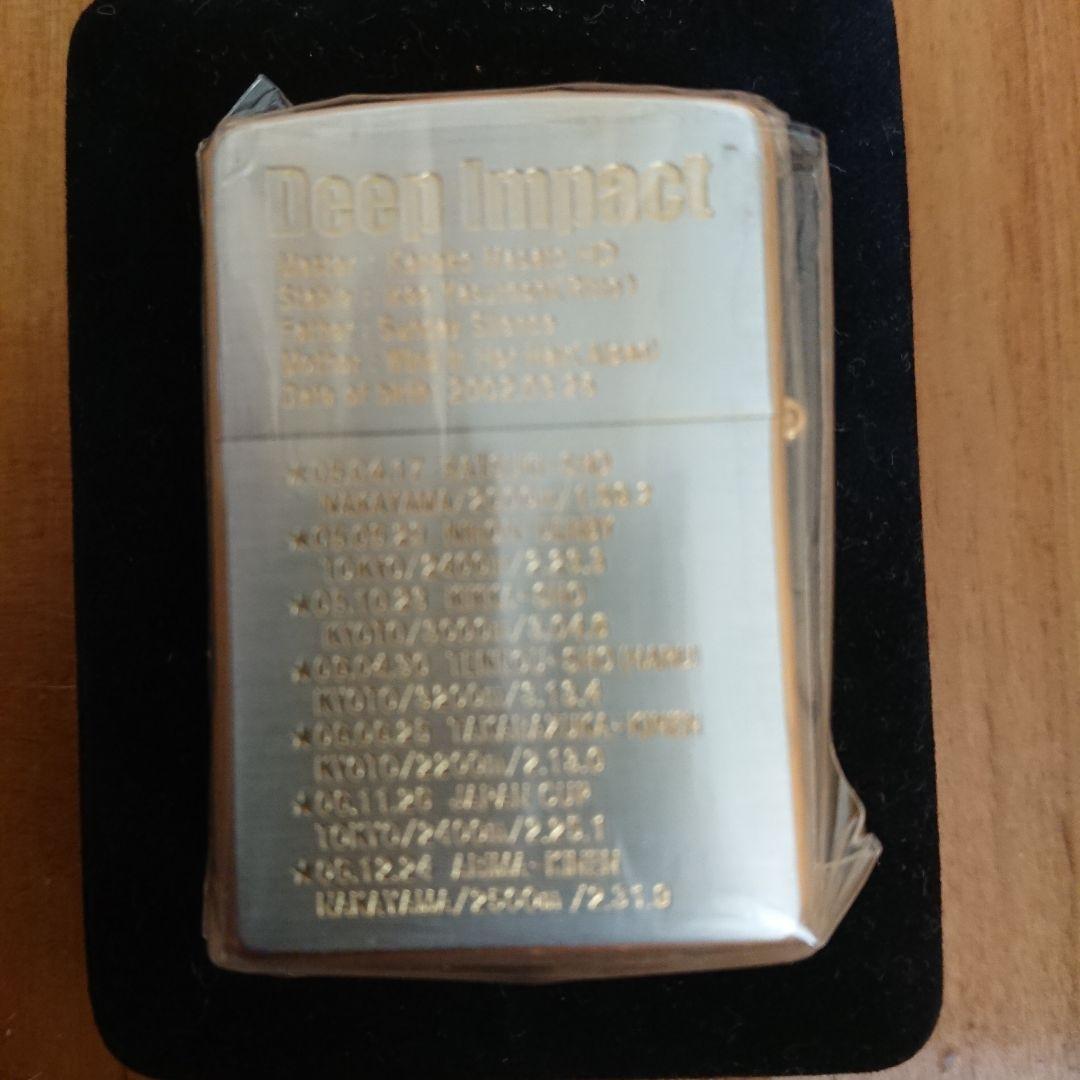 日本の名馬・名勝負 ディープインパクト DVD付きX 7冠記念ZIPPOライタ