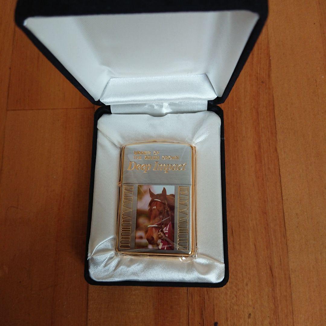 日本の名馬・名勝負 ディープインパクト DVD付きX 7冠記念ZIPPOライタ