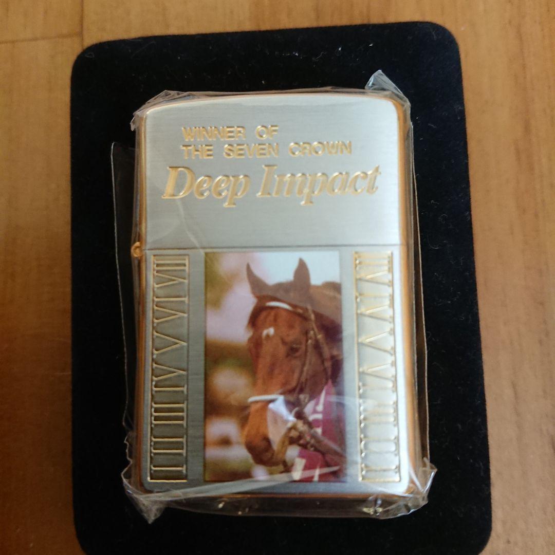 日本の名馬・名勝負 ディープインパクト DVD付きX 7冠記念ZIPPOライタ
