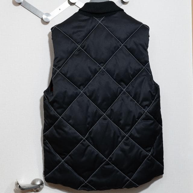 【スケーター君】 REFLECTIVE QUILTED DOWN VEST