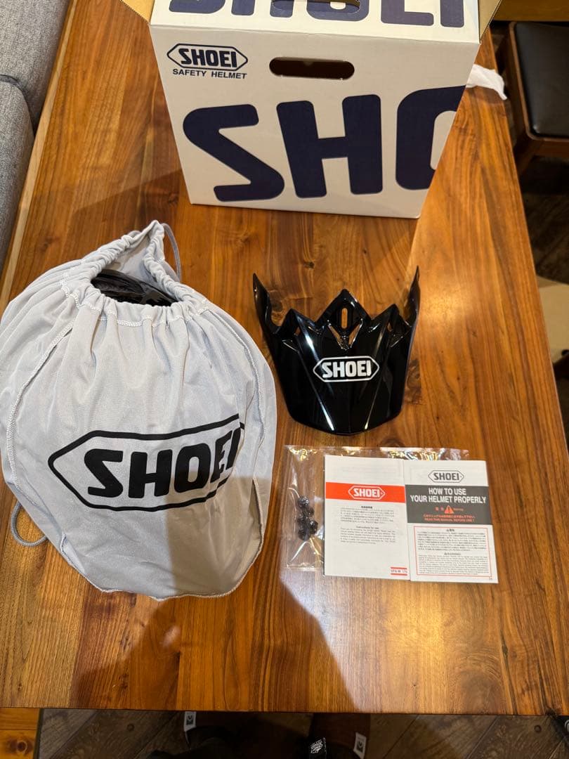 SHOEI VFX-W フルフェイスヘルメット ブラック　モトクロス　オフロード