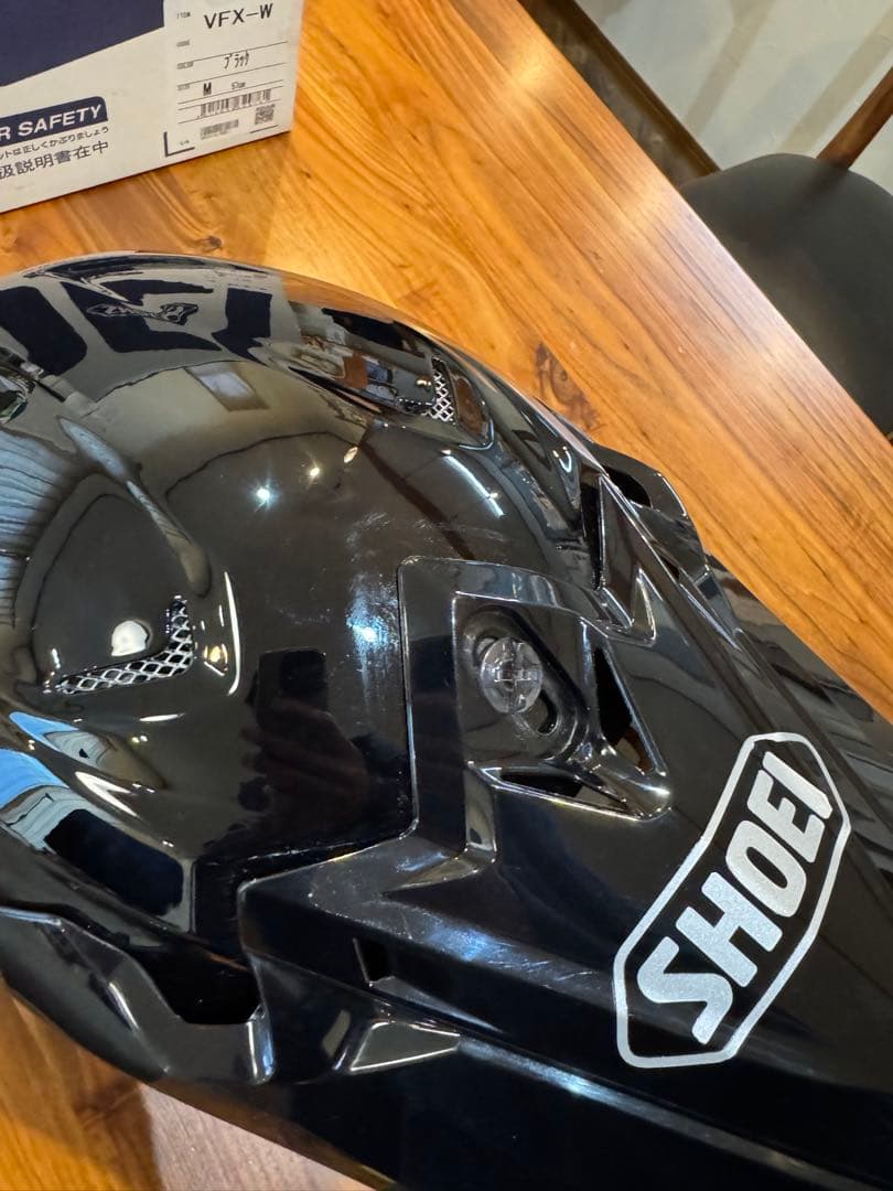 SHOEI VFX-W フルフェイスヘルメット ブラック　モトクロス　オフロード