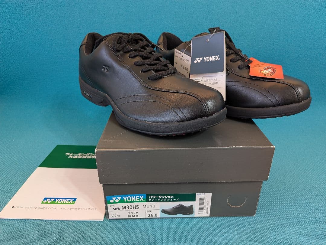 未使用 ヨネックス パワークッション SHWM30HS 26cm 黒