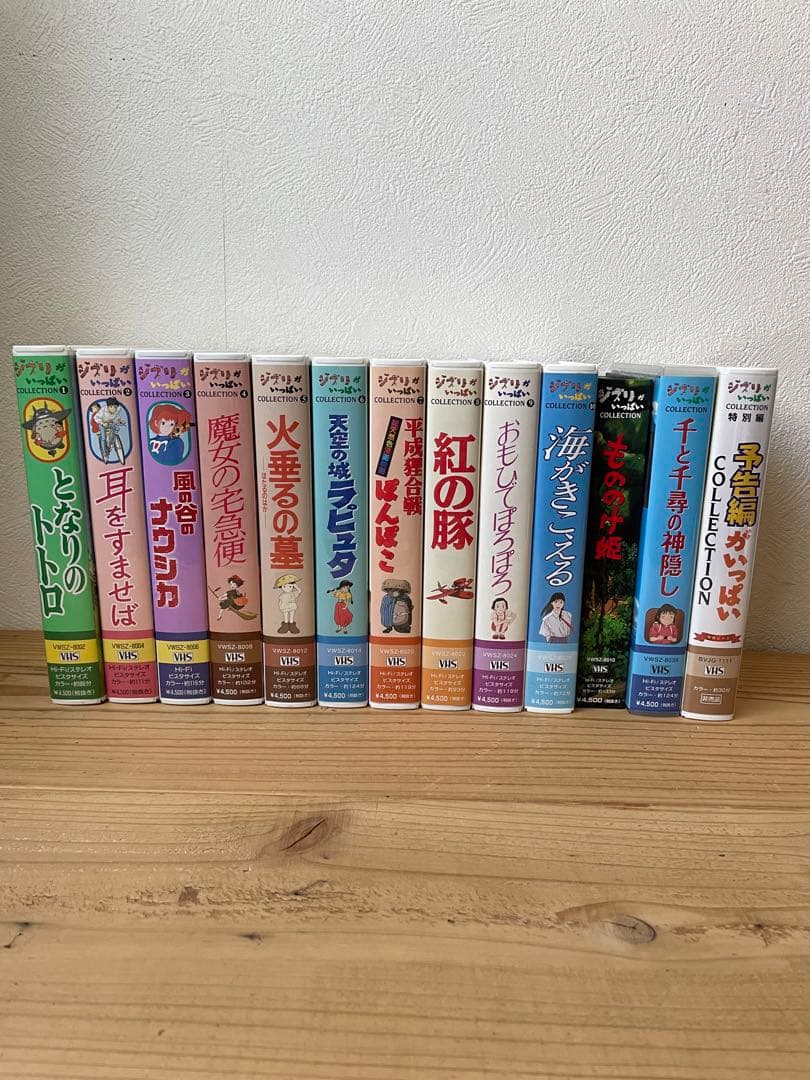 ジブリ　アニメ　VHS13本セット
