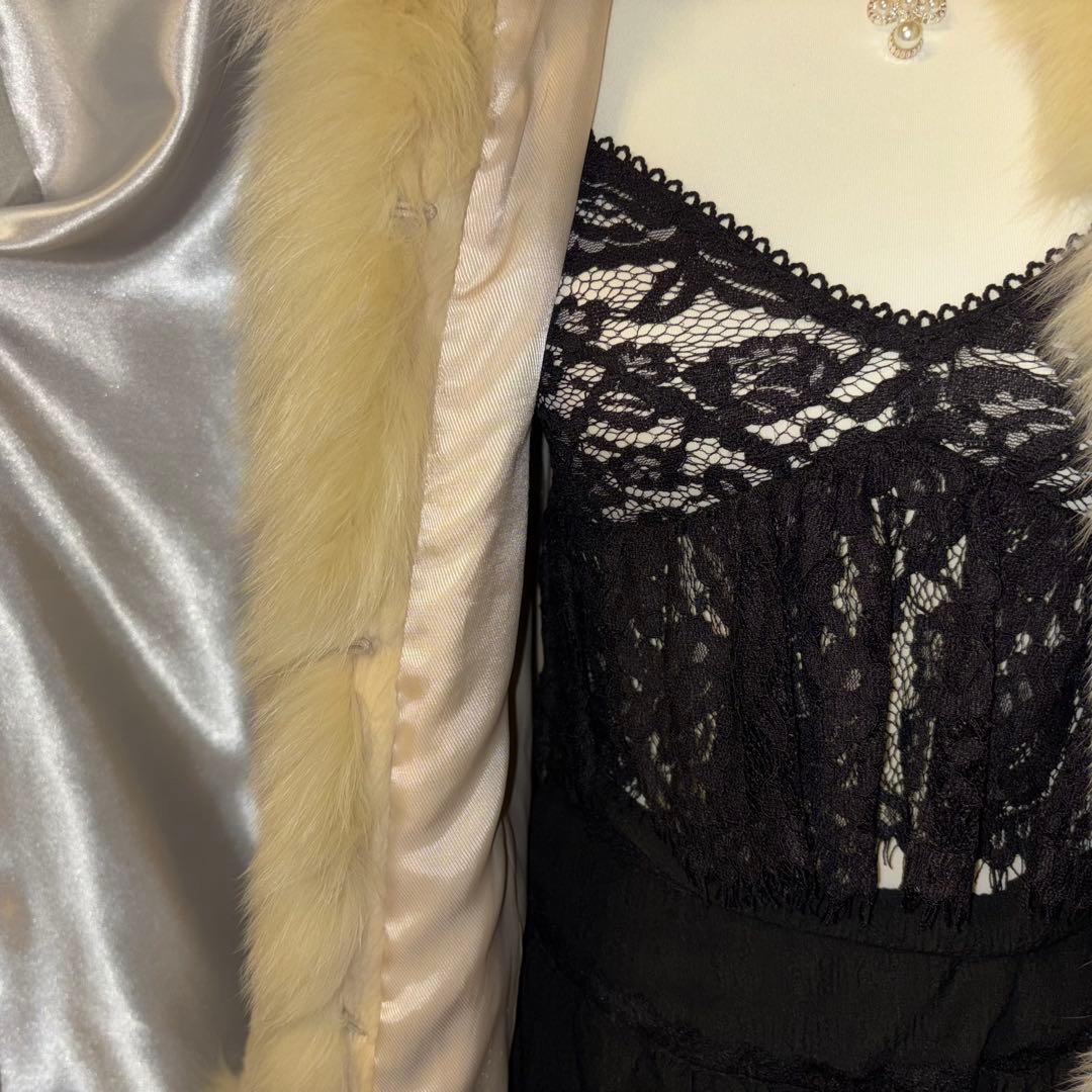 リアルファージャケット Y2k 平成ギャル グランジ ラビットファーコート