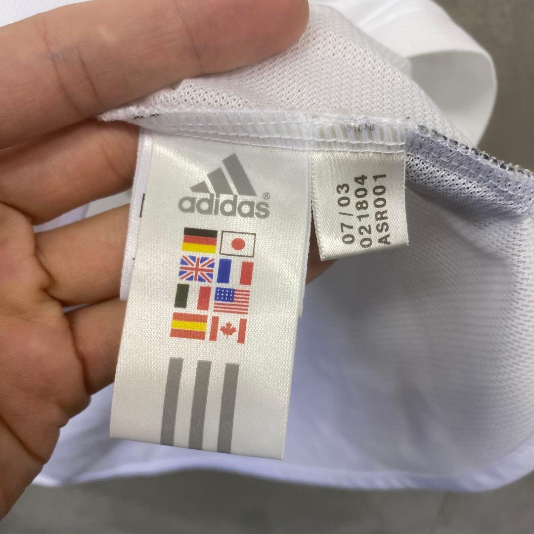 adidas レアルマドリード 03-04 ユニフォーム ゲームシャツ 銀河系