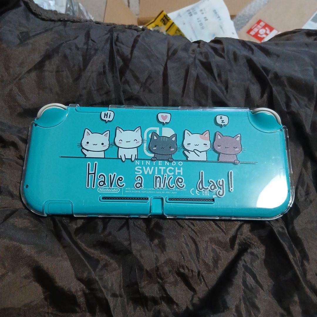 Nintendo Switch Lite ターコイズ 本体とケース付き　ジャンク