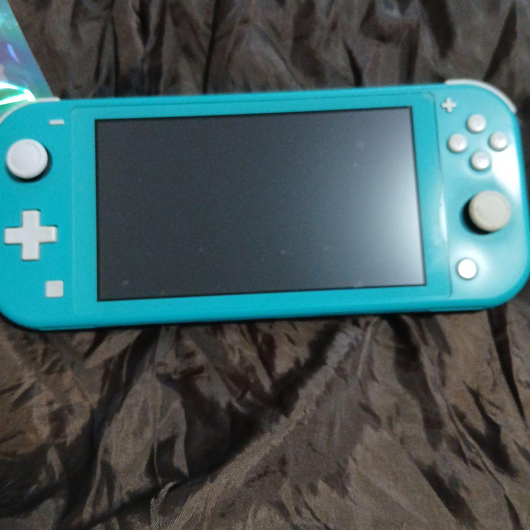 Nintendo Switch Lite ターコイズ 本体とケース付き　ジャンク