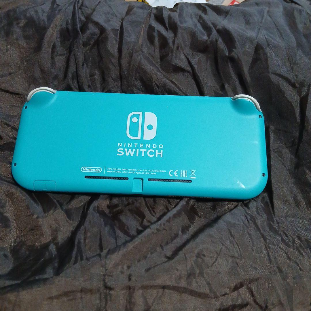 Nintendo Switch Lite ターコイズ 本体とケース付き　ジャンク