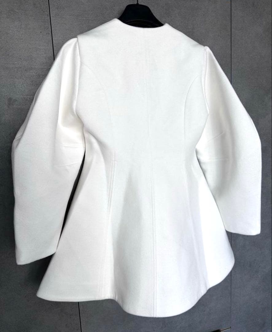 新品ビビィ　Bibiy　DORIAN JACKET DRESS　F　ホワイト