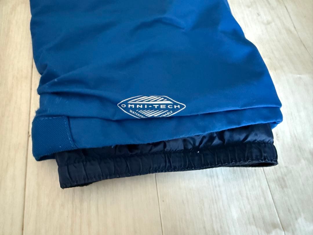 もこ★Columbia 子ども用スキーウェア 青