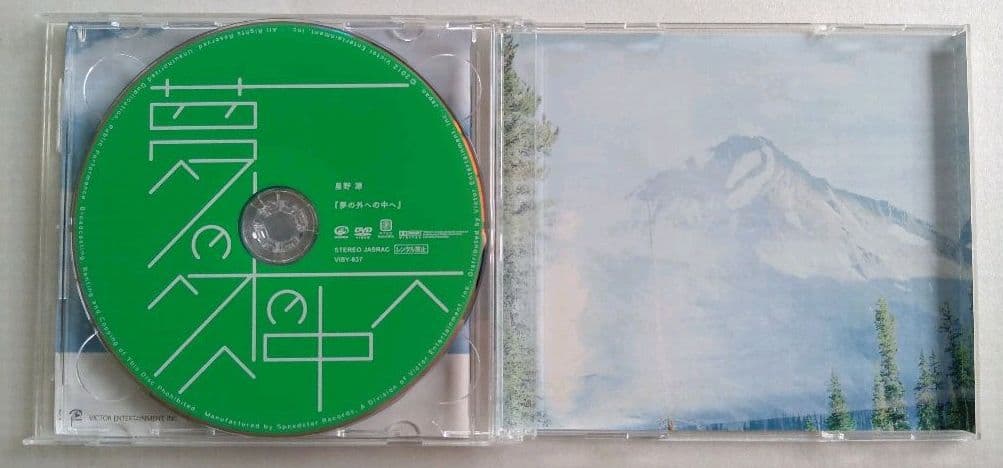 星野源 夢の外へ 初回限定盤 CD+DVD　サイン・宛名・似顔絵入り