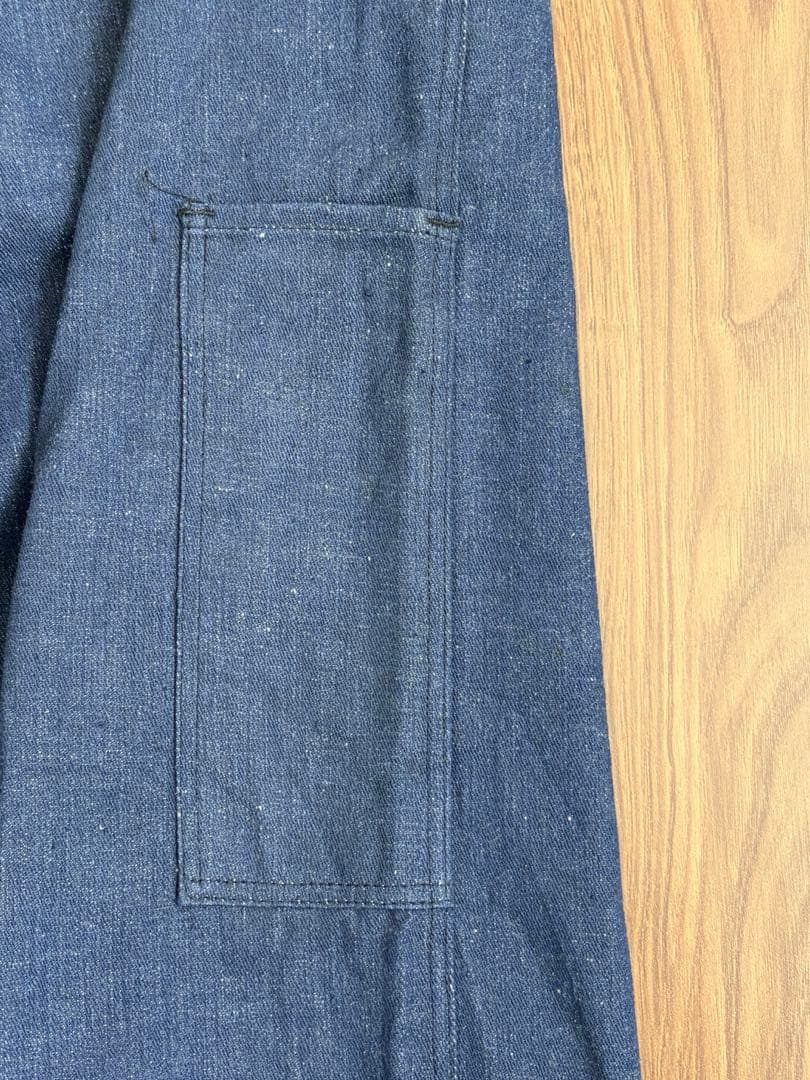 ヴィンテージ デニムワークパンツ フレンチヴィンテージ 40s 50s