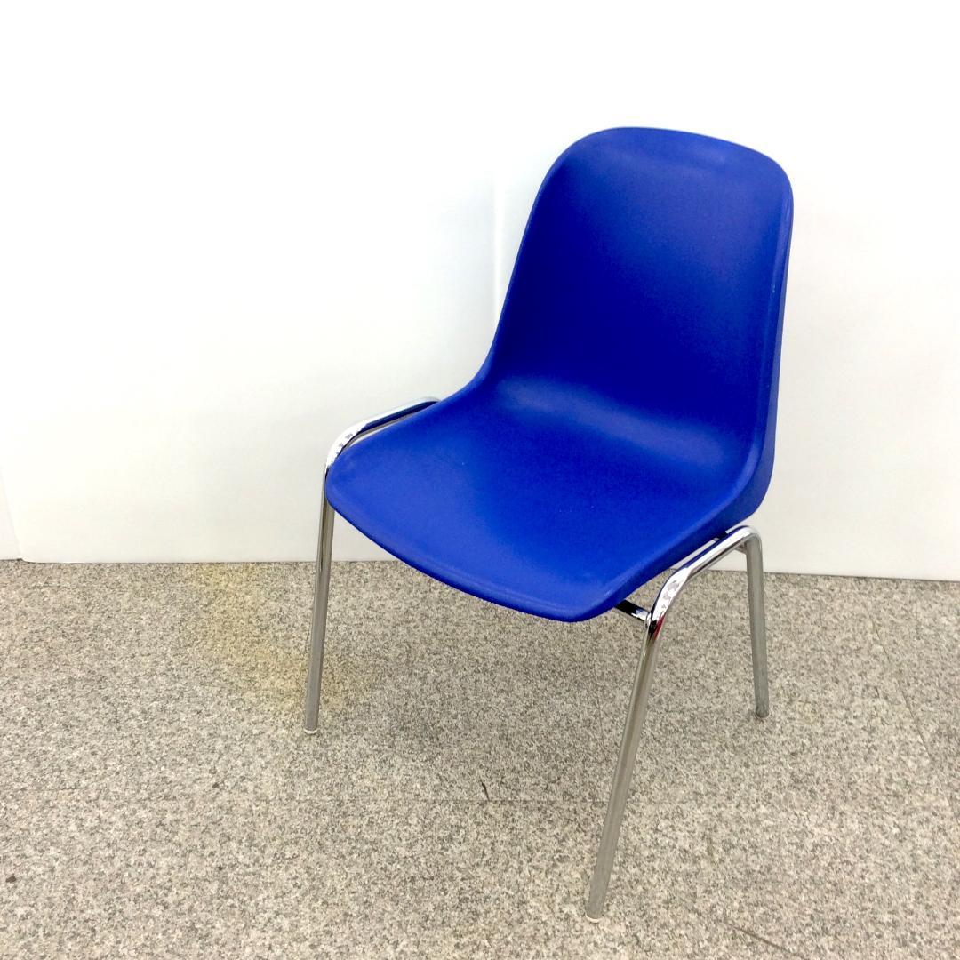 MOD ELENA スタッキングチェア ダイニングチェア ブルー