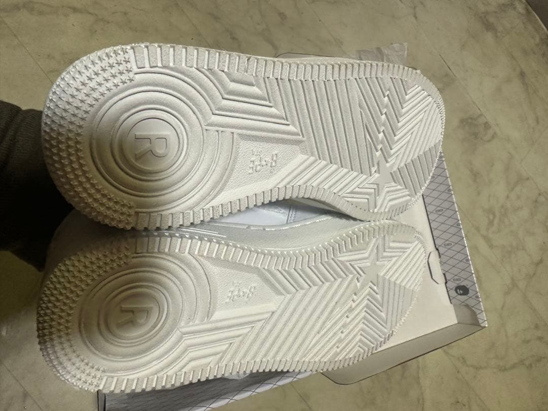 APE BAPESTA WHITE US5.5 新品