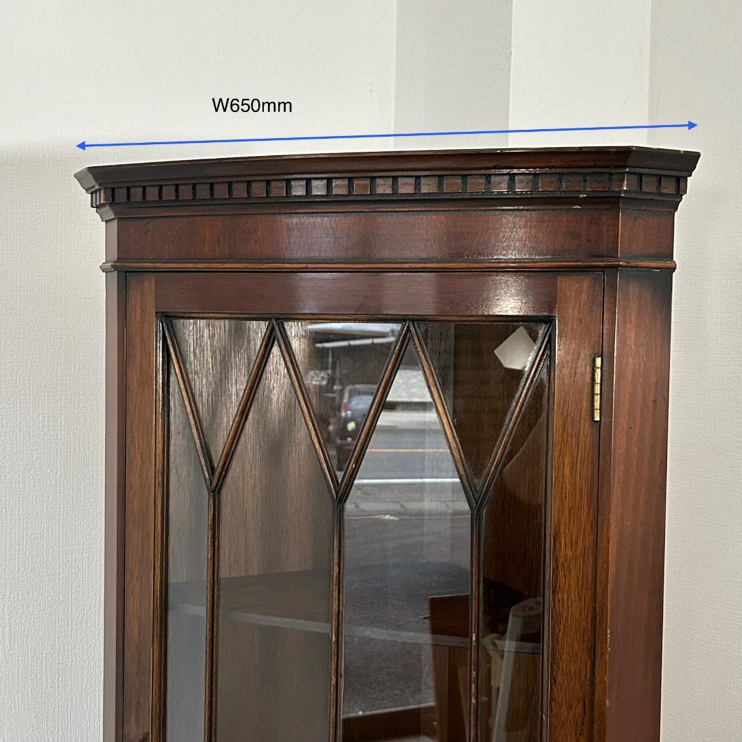 イギリス アンティーク　家具 コーナーキャビネット　1950年頃 514A