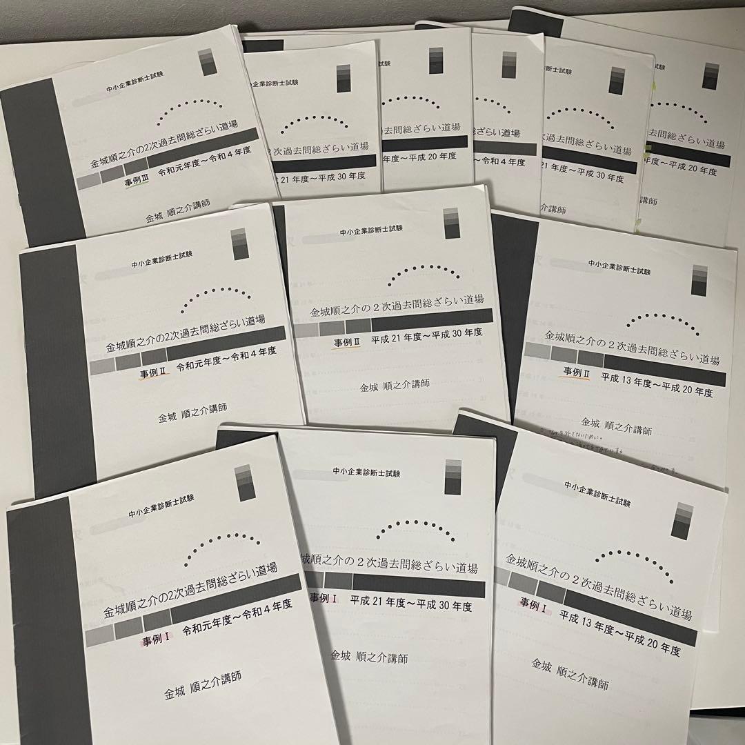 【新品未使用】LEC中小企業診断士 二次試験対策 答練 模試 問題集 解答解説