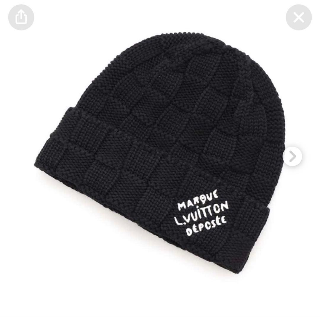 ◇新品・未使用◇Louis Vuitton ビーニー・ダミエ ヘリテージスナッグ