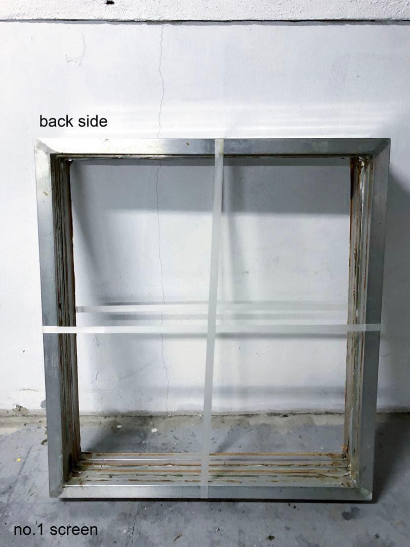 シルクスクリーン中古アルミ枠　５個セット