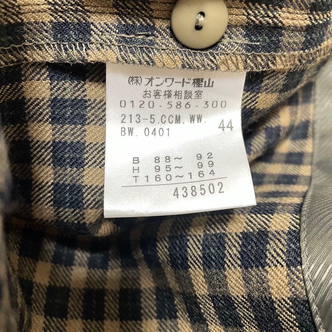 【44サイズ】23区 イタリアLIMONTAライナー付きトレンチコート 完備