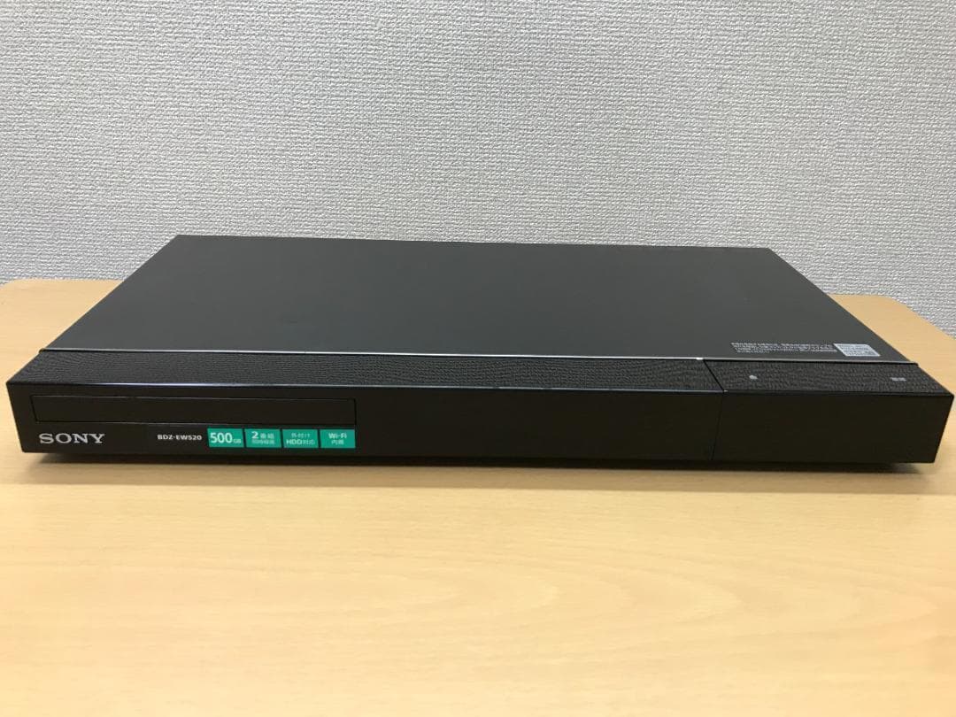 ソニー ブルーレイレコーダー 「BDZ-EW520」 動作品②