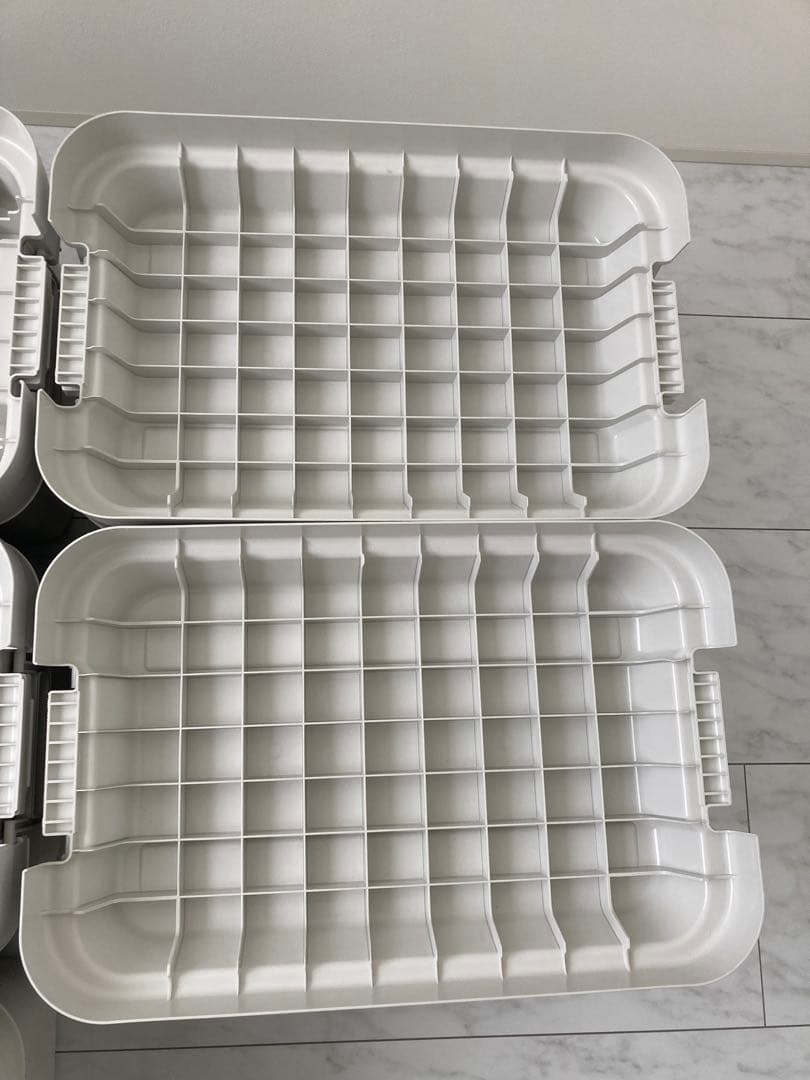 無印良品 ポリプロピレン頑丈収納ボックス・大 5個