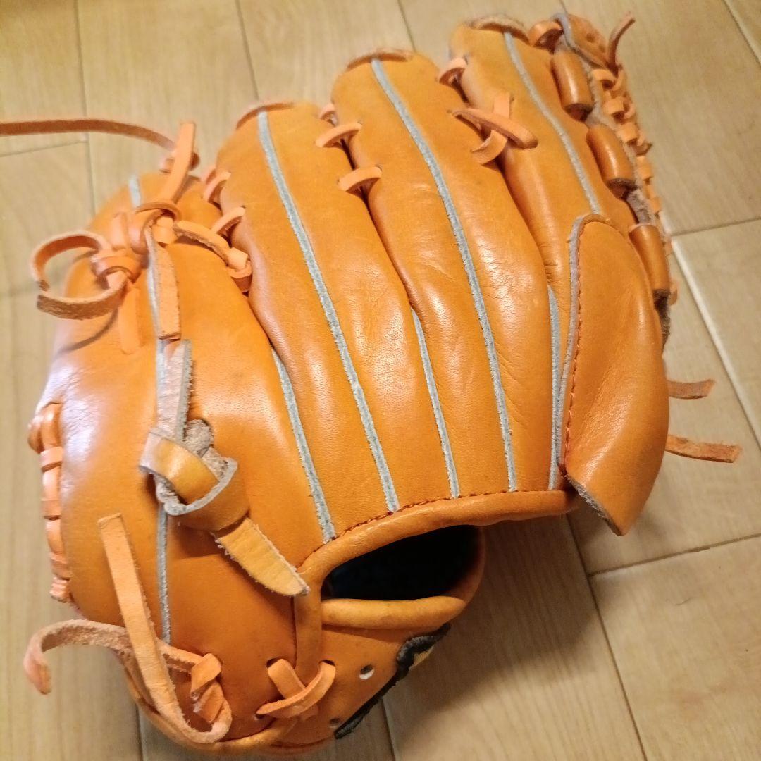 ザナックス藤川球児モデル プロX 右投げ用 グローブ オレンジ少年用