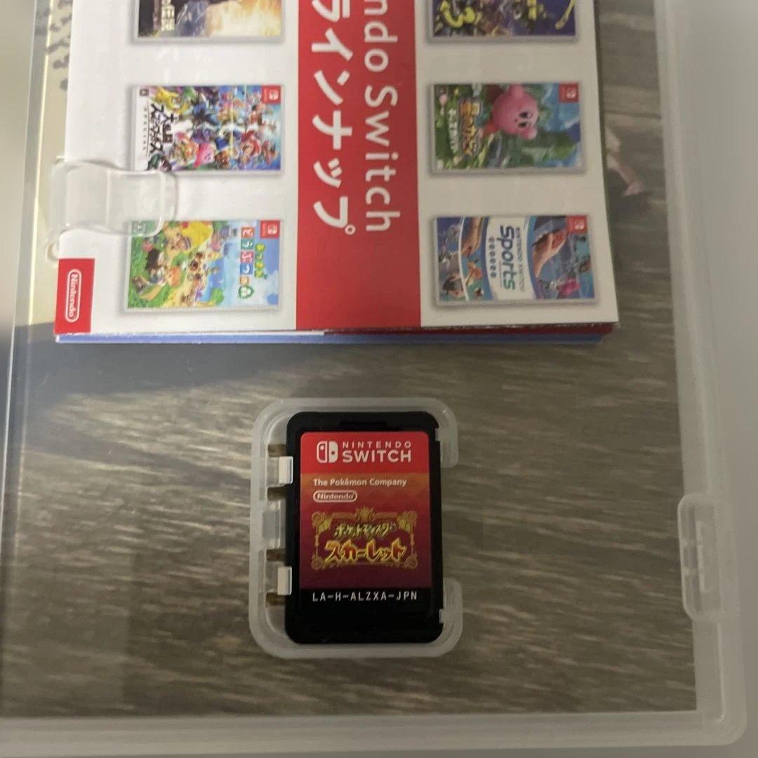Nintendo Switch Lite グレー　ポケモンスカーレットソフト付