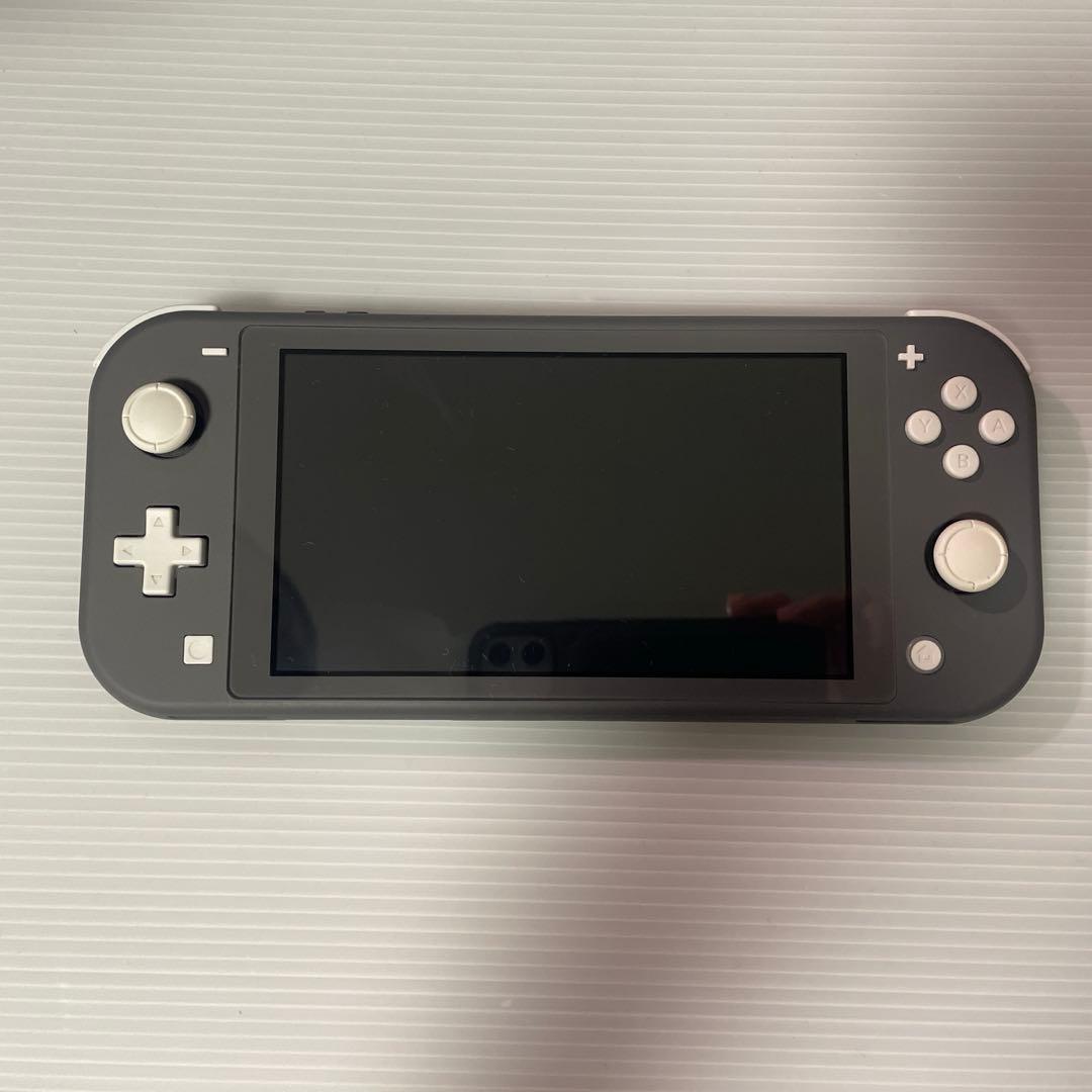 Nintendo Switch Lite グレー　ポケモンスカーレットソフト付