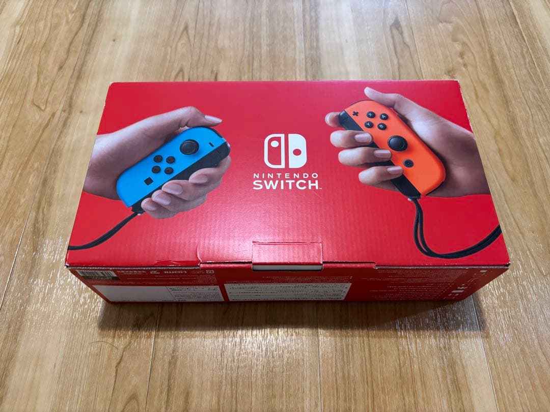 【新品】Nintendo Switch 本体 青/オレンジ Joy-Con付き