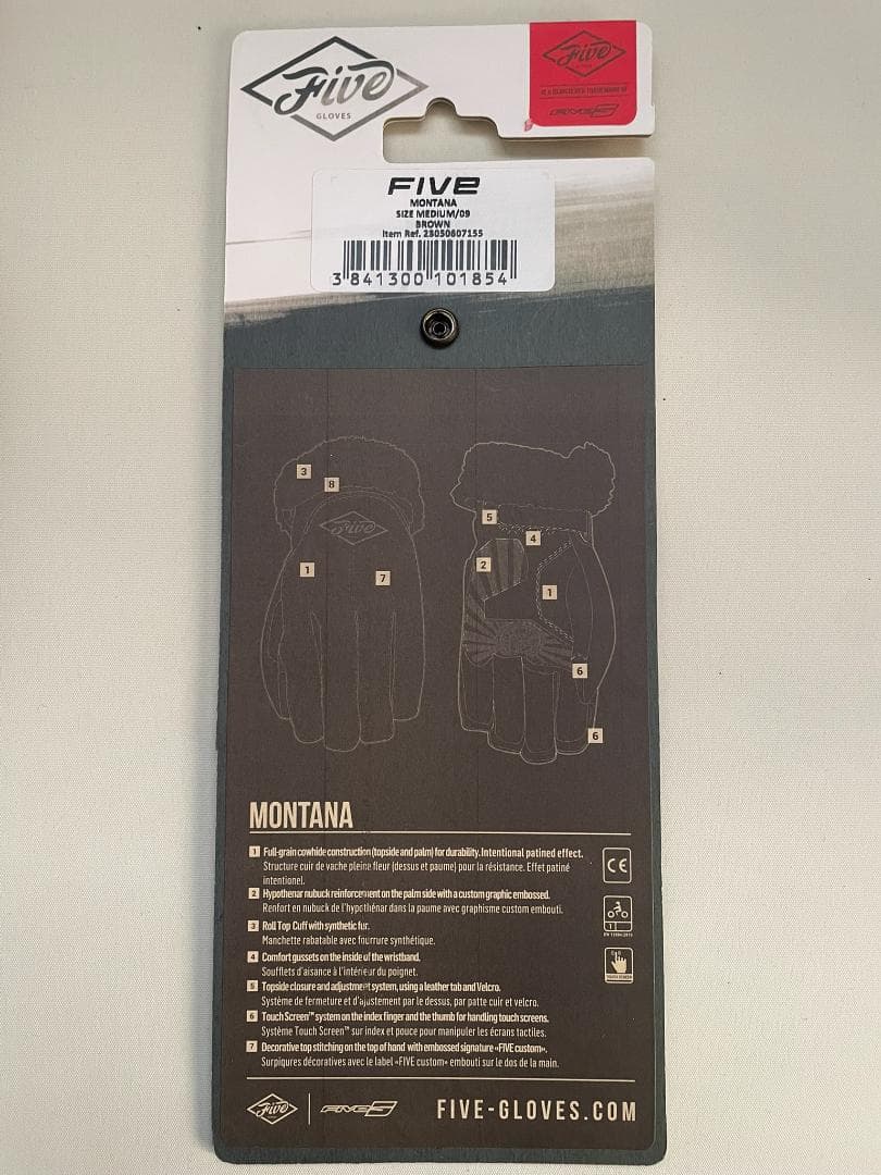 【新品】FIVE（ファイブ） MONTANA モンタナ サイズ：M