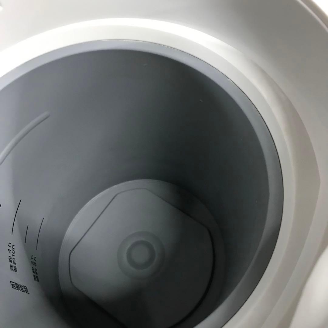 洗浄済　象印　スチーム式加湿器　EE-RR50　3L　ホワイト