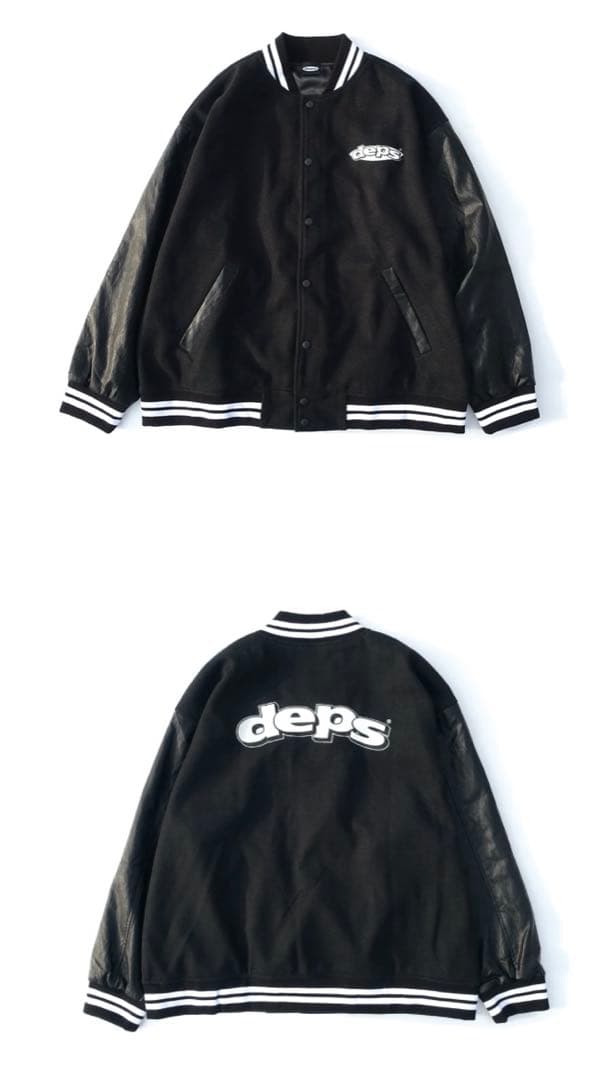 deps バーシティー　ジャケット