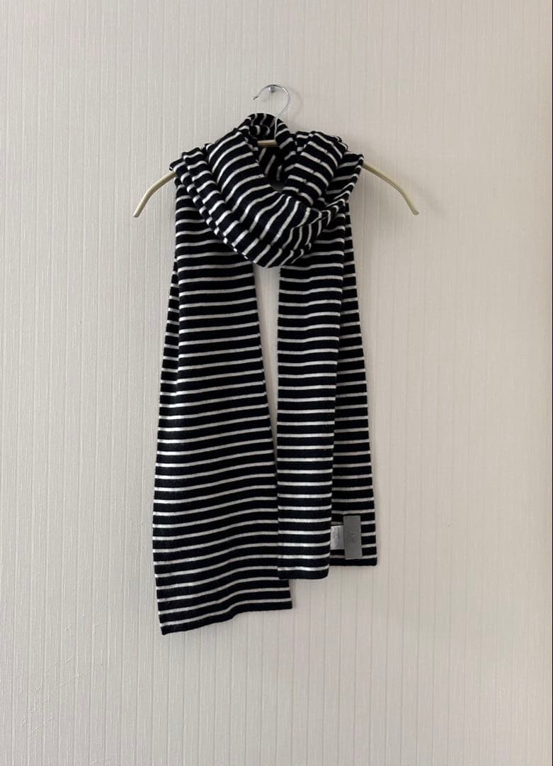 Dior Homme AW06 カシミヤ　ボーダー　マフラー