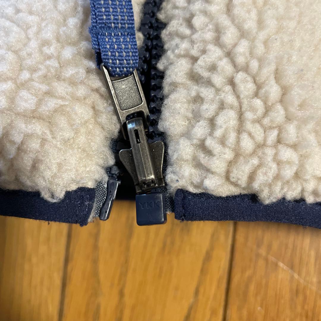 パタゴニア　レディフレディフーディ リバーシブル XS ボアフリース