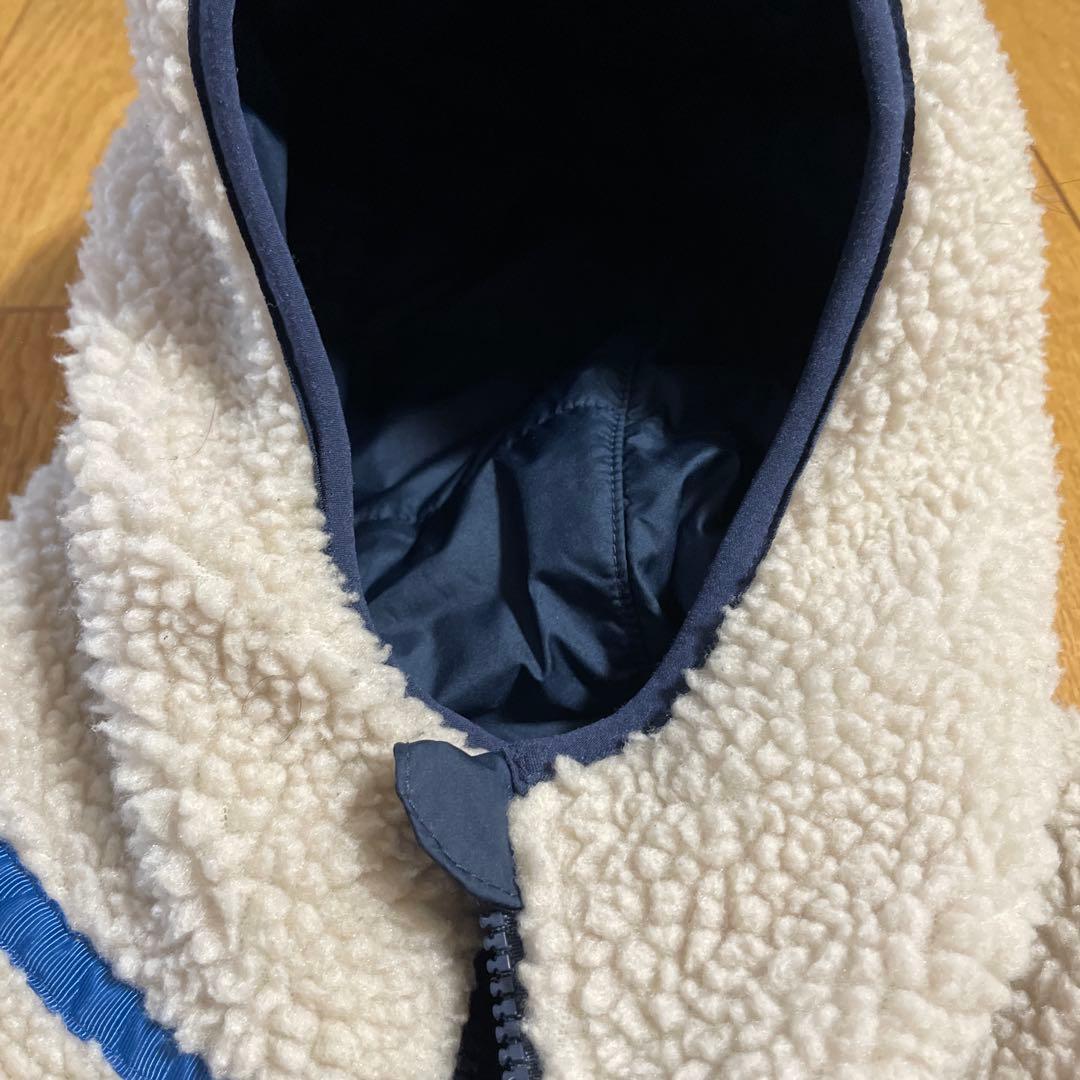 パタゴニア　レディフレディフーディ リバーシブル XS ボアフリース