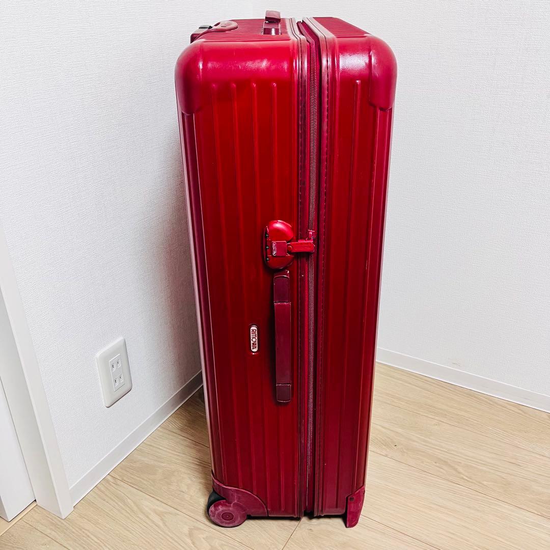 RIMOWA 82L サルサスーツケース2輪　レッド　貴重　廃盤品　軽量