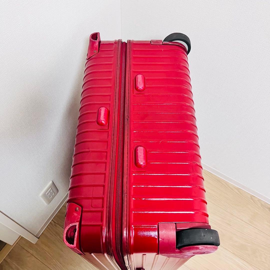 RIMOWA 82L サルサスーツケース2輪　レッド　貴重　廃盤品　軽量