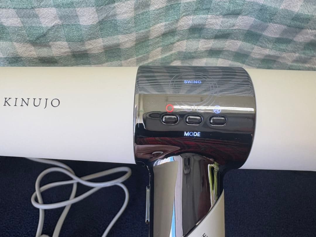 【中古】KINUJO 絹女 ヘアドライヤー ホワイト KH001