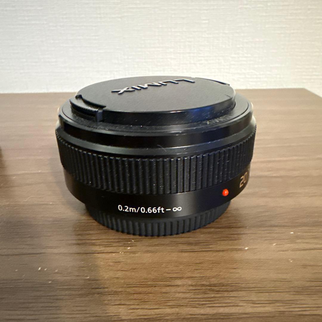 LUMIX 20mm F1.7 レンズ mft マイクロフォーサーズ