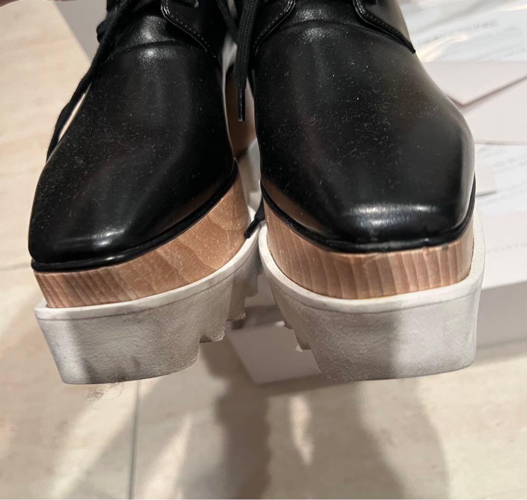 専用ステラマッカートニー エリス プラットフォームシューズ36.5