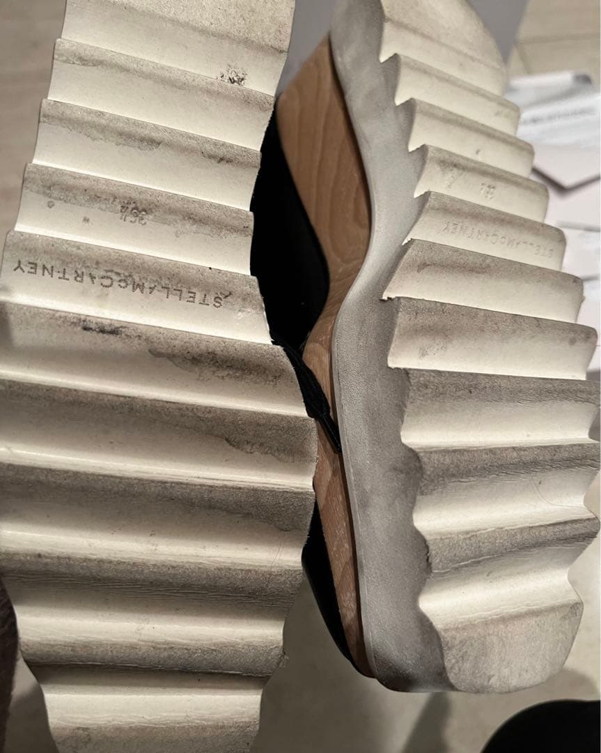 専用ステラマッカートニー エリス プラットフォームシューズ36.5