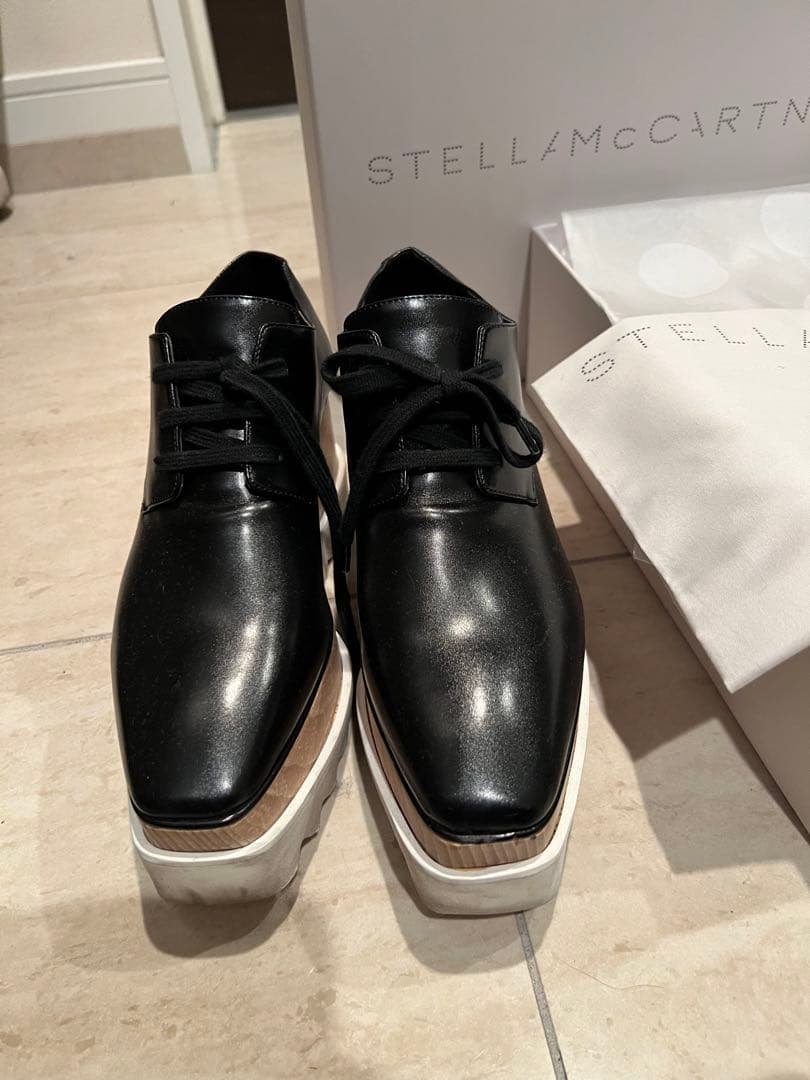 専用ステラマッカートニー エリス プラットフォームシューズ36.5