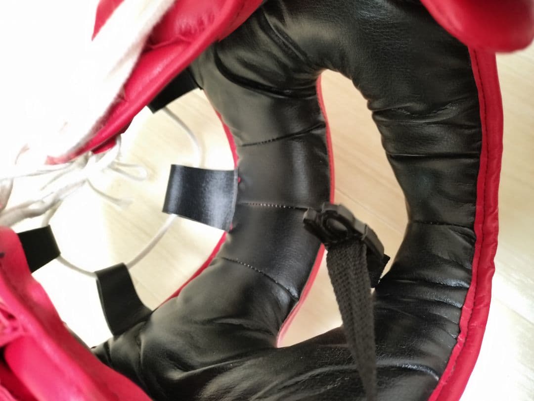 ウイニング　フルフェイスヘッドギア　レッド　Мサイズ